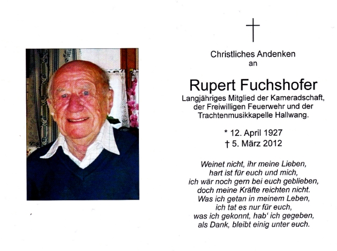 Rupert Fuchshofer