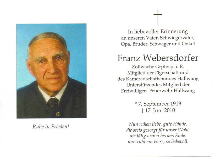 Franz Webersdorfer
