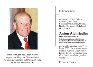 Anton Aichriedler